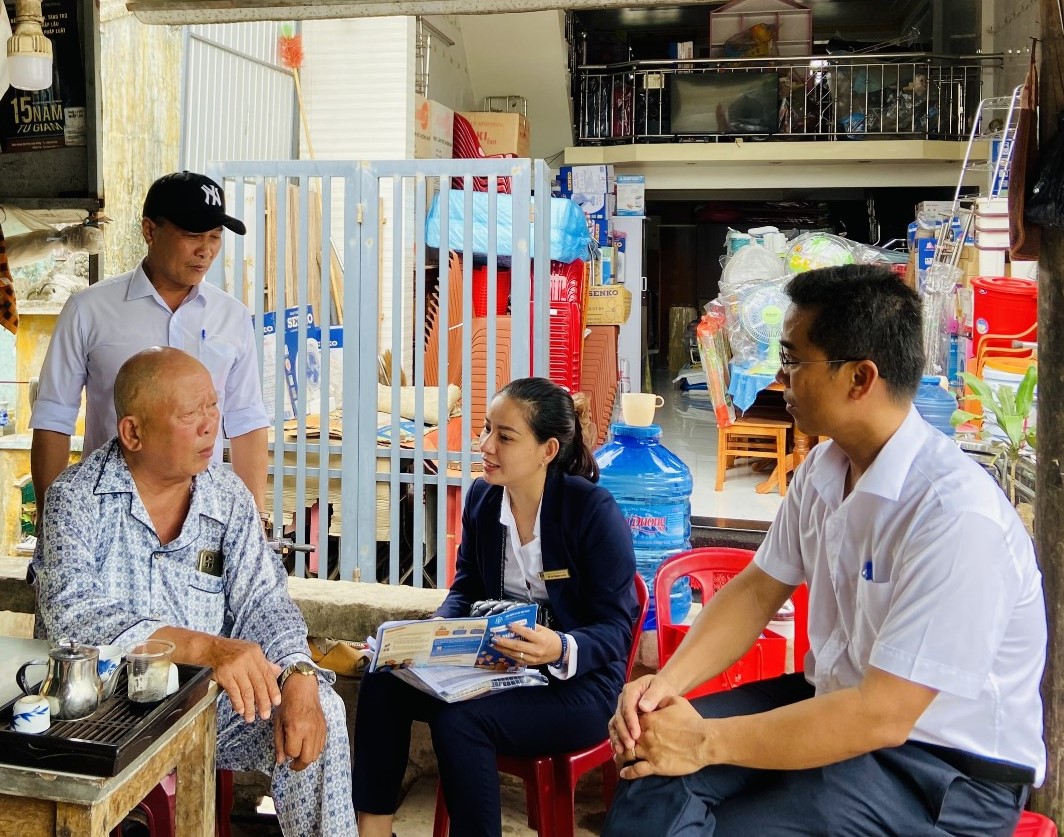 Bảo hiểm PVI (Bảo hiểm PVI) đã phối hợp cùng Hội Nông dân phường Thủy Dương, thị xã Hương Thủy- Tỉnh Thừa Thiên Huế tới thăm hỏi và chi trả bồi thường cho 3 gia đình