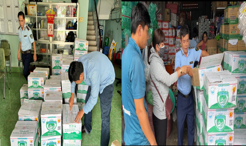 Đồng Tháp xử phạt 03 cơ sở kinh doanh hàng hóa giả mạo nhãn hiệu