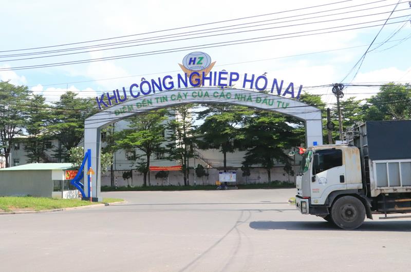 Khu công nghiệp Hố Nai (H.Trảng Bom) được một số doanh nghiệp FDI thuê đất làm nhà xưởng