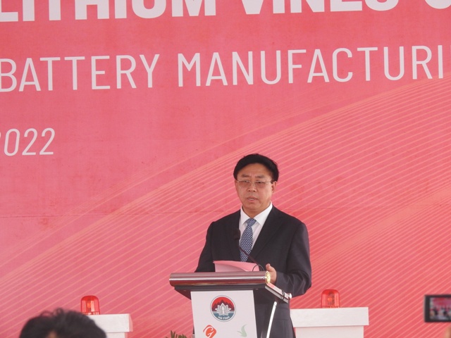 Chủ tịch Tập đoàn Gotion High-Tech Li Zhen đánh giá cao quan hệ đối tác chiến lược giữa Vingroup và Gotion trong lĩnh vực năng lượng mới