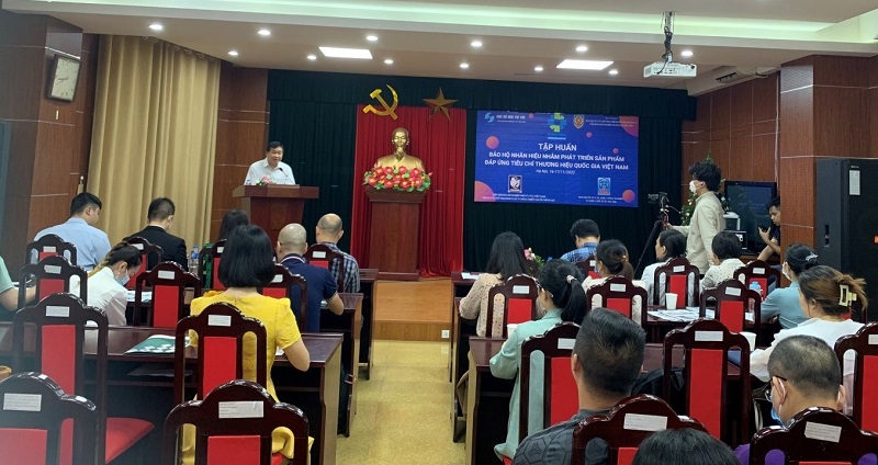 Phó Cục trưởng Trần Lê Hồng phát biểu khai giảng lớp tập huấn