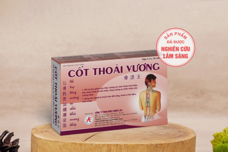 Cốt Thoái Vương - Giải pháp cải thiện thoái hóa cột sống hiệu quả