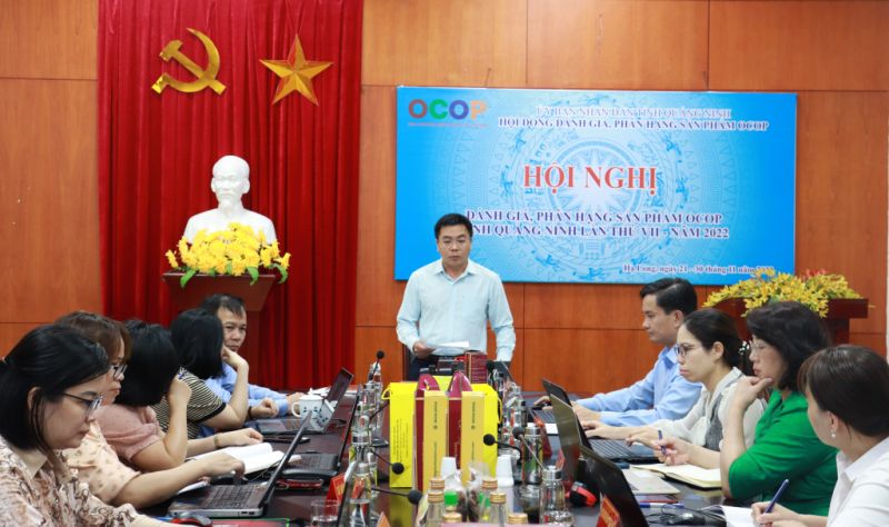 Quảng Ninh đánh giá, phân hạng sản phẩm OCOP lần thứ VII năm 2022