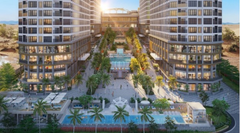 Sức hút từ quỹ căn shophouse giới hạn tại APEC Mandala Wyndham Mũi Né