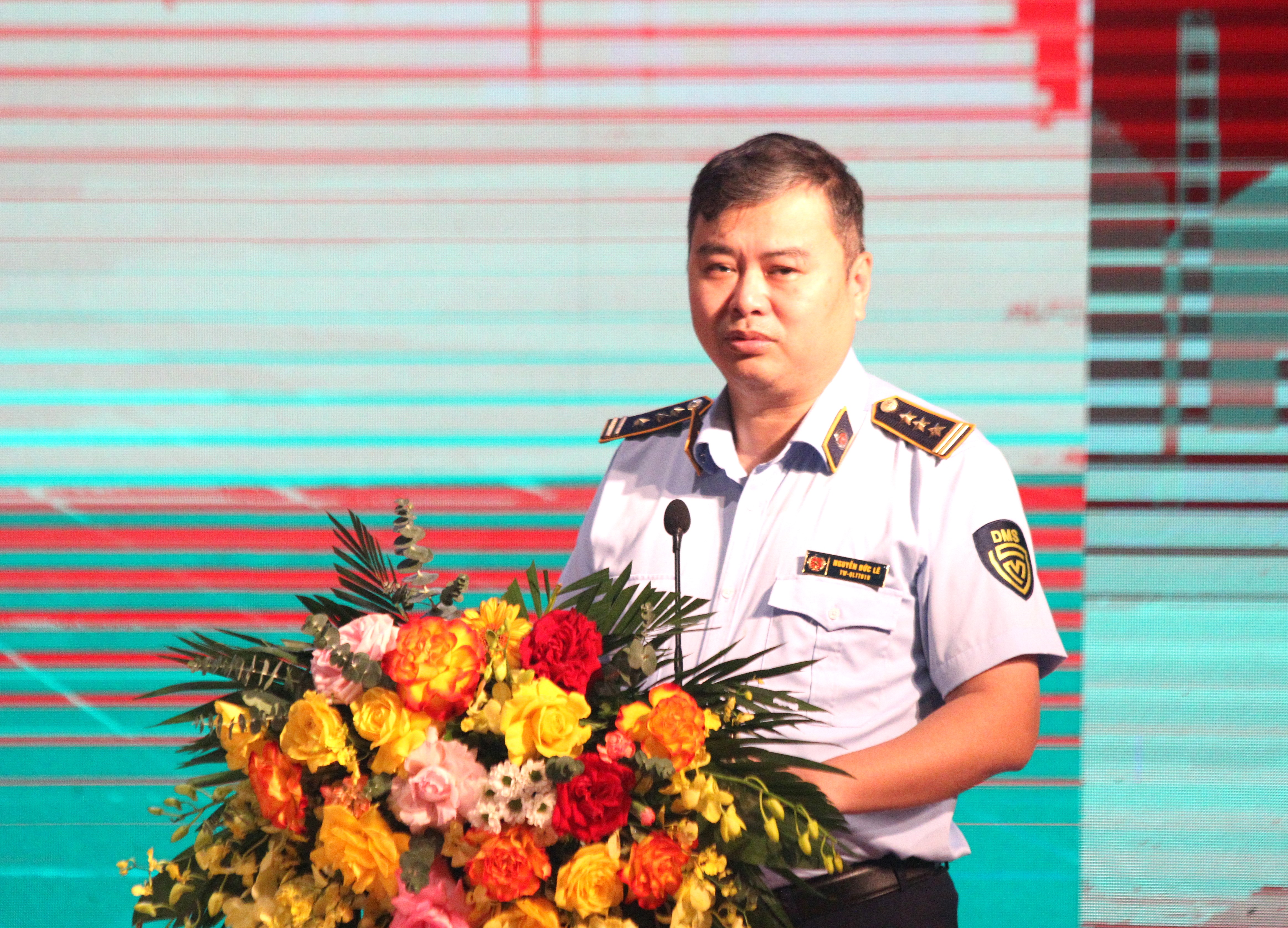 Ông Nguyễn Đức Lê, Phó cục trưởng Cục Nghiệp vụ, Tổng cục Quản lý thị trường