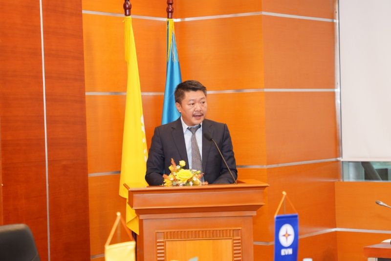 Ông Nguyễn Đình Lâm – Chủ tịch HĐQT PVcomBank phát biểu tại buổi lễ ký kết