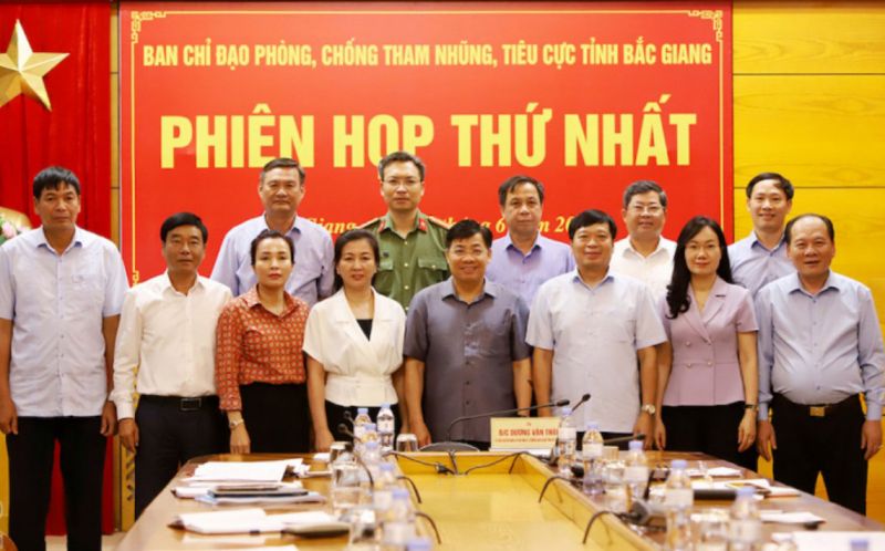 Ban Chỉ đạo phòng, chống tham nhũng, tiêu cực tỉnh Bắc Giang