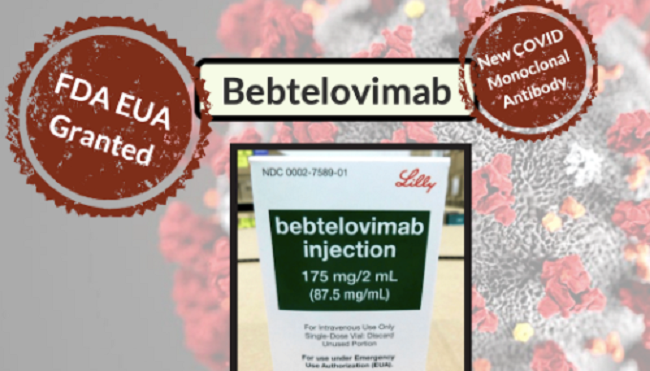 FDA vừa rút giấy phép đối với thuốc Bebtelovimab điều trị COVID-19 sử dụng kháng thể. (Ảnh: IDStewardship)