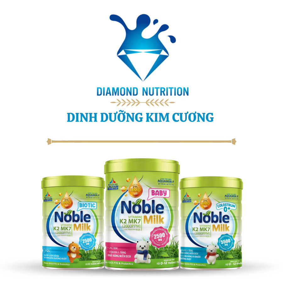 Sản phẩm sữa Noble Milk - người tiêu dùng tin dùng Sản phẩm sữa Noble Milk - người tiêu dùng tin dùng