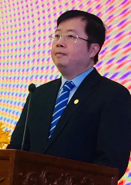 Ông Nguyễn Thanh Lâm phát biểu tại Hội nghị.