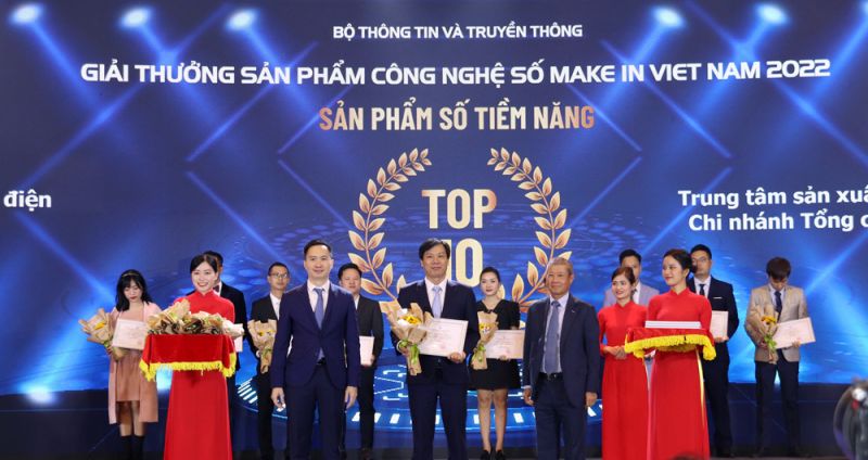 EVN với 02 sản phẩm được công nhận giải thưởng công nghệ số “Make in Viet Nam”