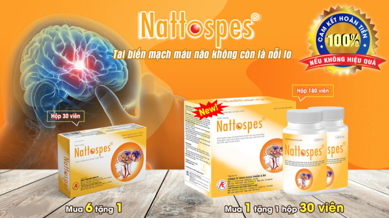 Sản phẩm chứa Nattokinase giúp hỗ trợ phục hồi sau tai biến