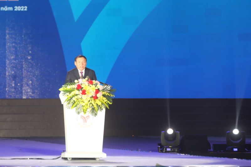Ông Nguyễn Văn Hùng, Ủy viên TƯ Đảng, Bộ trưởng Bộ VHTT&DL phát biểu khai mạc tại Đại hội