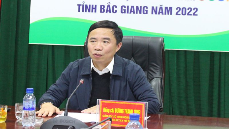 Ông Dương Thanh Tùng Giám đốc Sở Nông nghiệp và PTNT, Phó Chủ tịch Hội đồng kết luận hội nghị