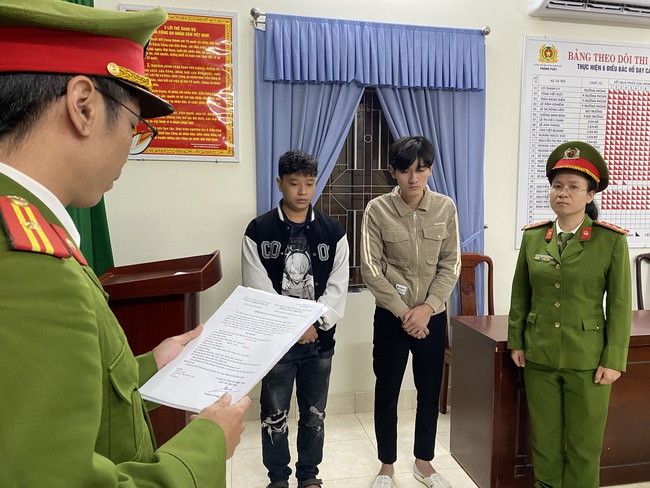 Cơ quan CSĐT Công an tỉnh Thừa Thiên Huế khởi tố, bắt tạm giam đối với Ngô Văn Nam và Trần Nhật Trường