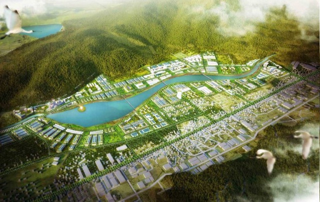 Tổng thể mô hình Khu đô thị Long Vân, nơi thực hiện Dự án “Nhà ở thuộc quy hoạch Khu thiết chế công đoàn tỉnh Bình Định”. Tổng thể mô hình Khu đô thị Long Vân, nơi thực hiện Dự án “Nhà ở thuộc quy hoạch Khu thiết chế công đoàn tỉnh Bình Định”.