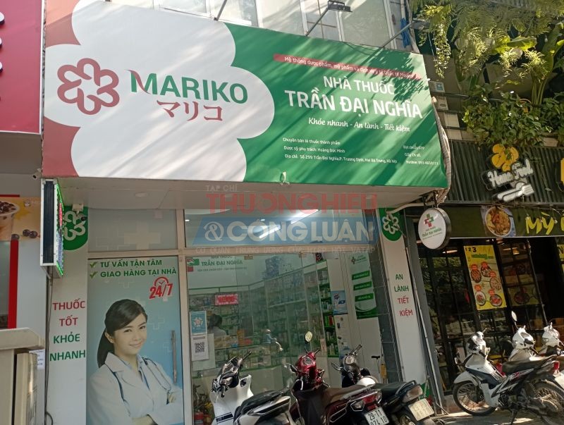Một số Nhà thuốc thuộc hệ thống MARIKO Hà Nội bán thuốc kê đơn không cần đơn thuốc của bác sỹ