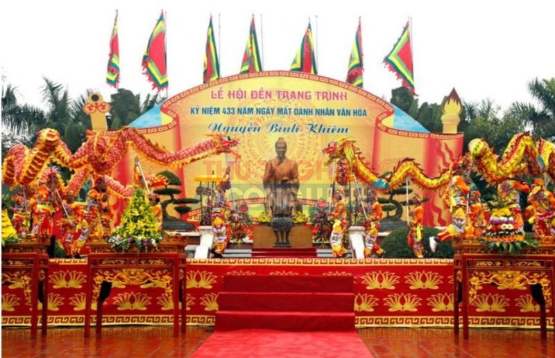 Hình ảnh Lễ hội Đền Trạng Trình Nguyễn Bỉnh Khiêm - huyện Vĩnh Bảo, TP. Hải Phòng