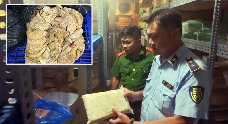 Phát hiện 25 tấn thực phẩm bẩn tại Công ty thực phẩm Long Phát chuẩn bị bán ra thị trường