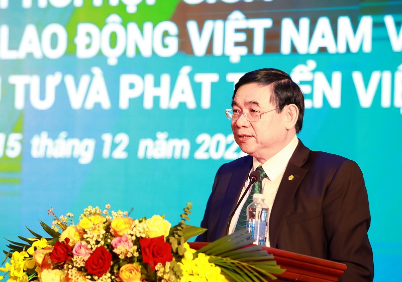 Ông Phan Đức Tú - Chủ tịch HĐQT BIDV phát biểu tại buổi lễ