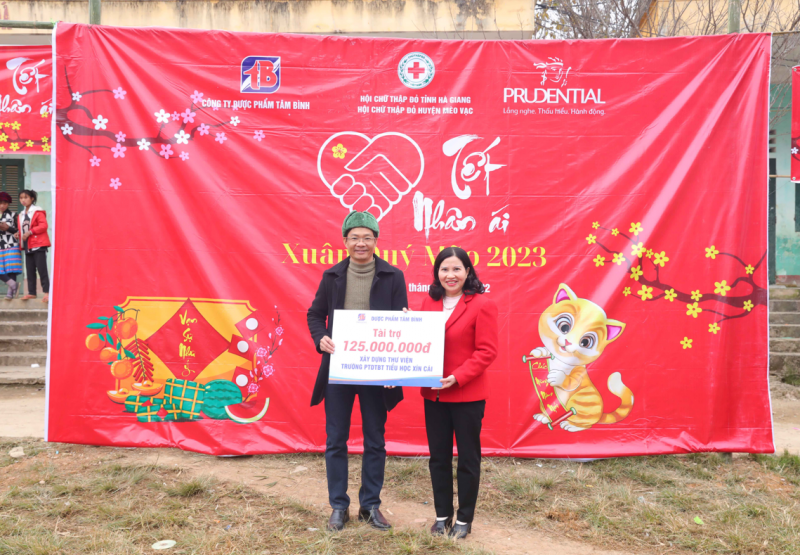 Dược phẩm Tâm Bình chung tay tổ chức chương trình “Tết nhân ái 2023”