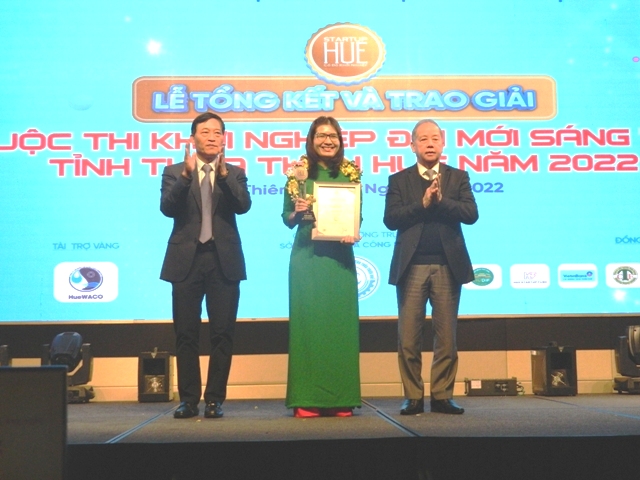 Trao 11 Giải thưởng cuộc thi Khởi nghiệp đổi mới sáng tạo tỉnh Thừa Thiên Huế năm 2022