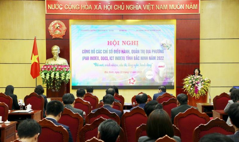 Công bố các Chỉ số điều hành, quản trị địa phương tỉnh Bắc Ninh năm 2022