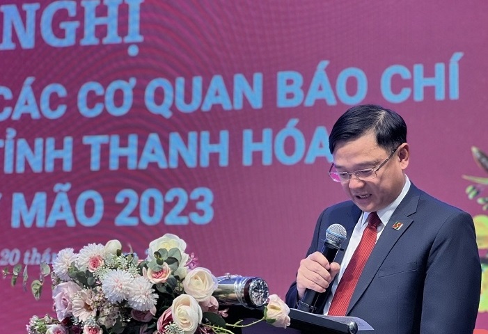 Hội nghị gặp mặt các cơ quan báo chí trên địa bàn tỉnh Thanh Hóa nhân dịp đón Xuân Qúy Mão 2023.