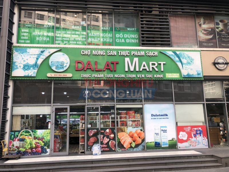 Siêu thị ĐÀ LẠT MART tại Hà Nội bán hàng không rõ nguồn gốc xuất xứ