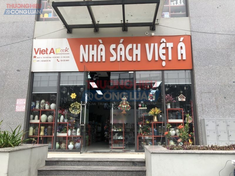 Cơ sở Việt Á Book tại Eco Home 3, đường Tân Xuân, P.Đông Ngạc, Bắc Từ Liêm, Hà Nội.