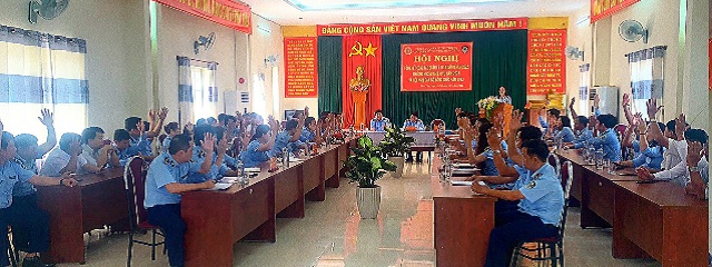 Quang cảnh Hội nghị “Tổng kết công tác Quản lý thị trường (QLTT) năm 2022, triển khai nhiệm vụ năm 2023”