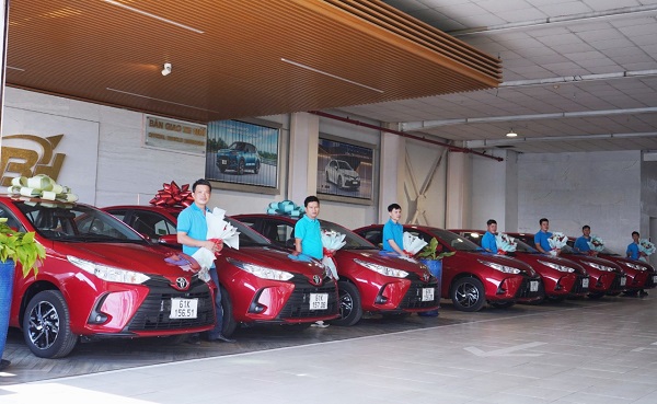 Dàn xe Toyota Vios mới được đầu tư hàng chục tỷ đồng, mang lại chất lượng cho từng học viên