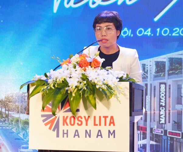 Bà Nguyễn Thị Sinh – Phó Tổng Giám đốc Tập đoàn Kosy