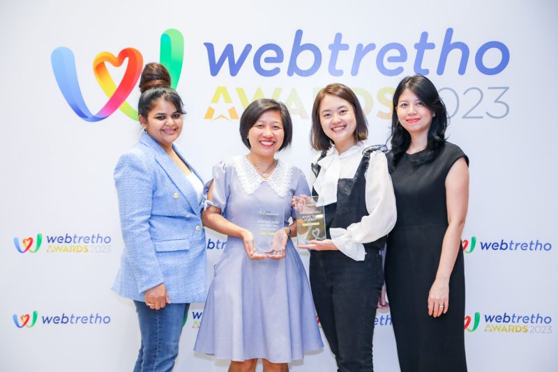 Nestlé NAN vinh dự nhận 02 giải thưởng lớn tại Webtretho Awards 2023