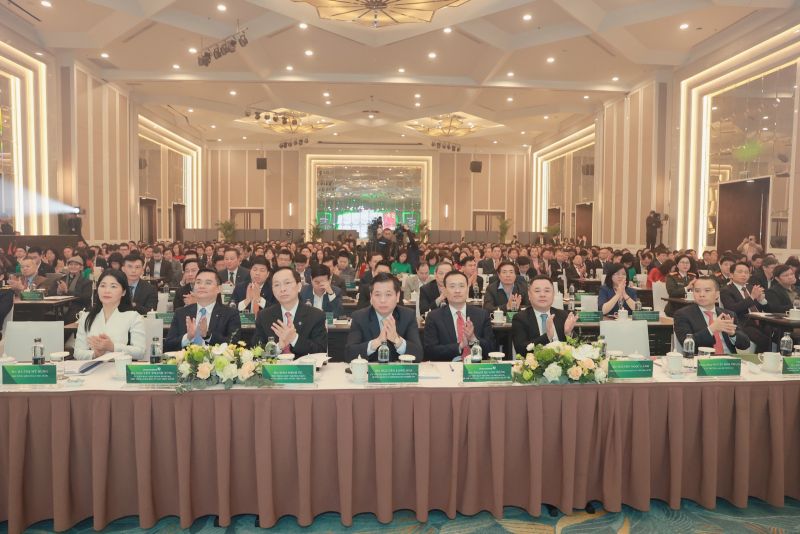 Quang cảnh Hội nghị triển khai công tác Đảng và nhiệm vụ kinh doanh năm 2023