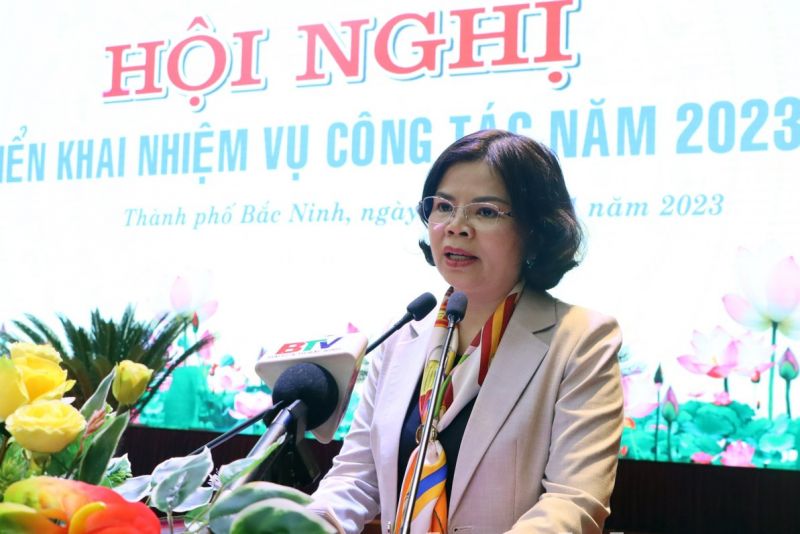 Chủ tịch UBND tỉnh Bắc Ninh phát biểu chỉ đạo tại hội nghị