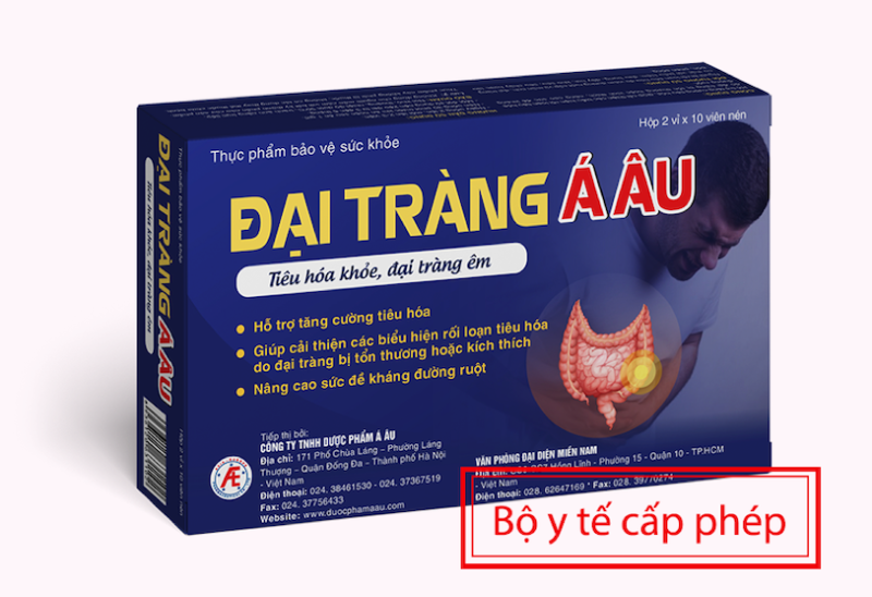 Đại tràng Á Âu - Tiêu hóa khỏe, đại tràng êm Đại tràng Á Âu - Tiêu hóa khỏe, đại tràng êm