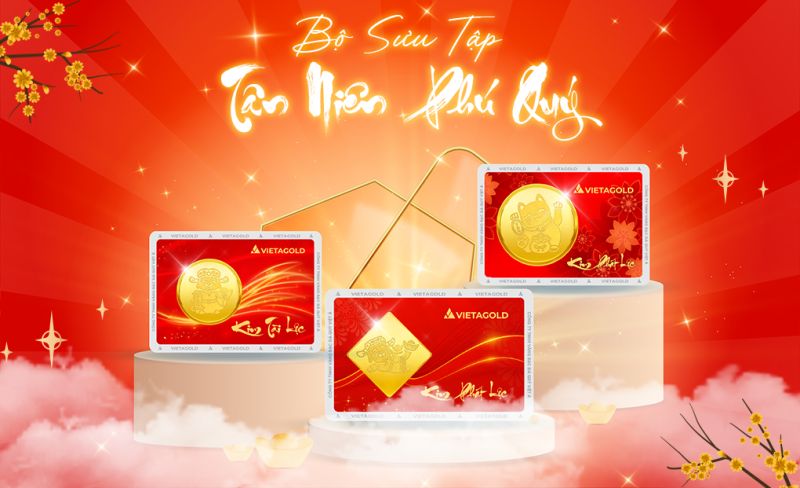 VIETAGOLD ra mắt bộ sưu tập Tân Niên Phú Quý chào Xuân 2023