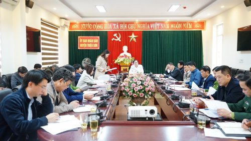 Hội nghị triển khai kế hoạch tổ chức lễ hội Đền Nưa - Am Tiên năm 2023