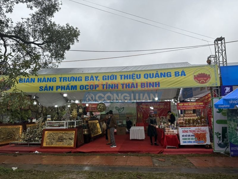 Gian hàng trưng bày, giới thiệu và quảng bá sản phẩm OCOP tỉnh Thái Bình