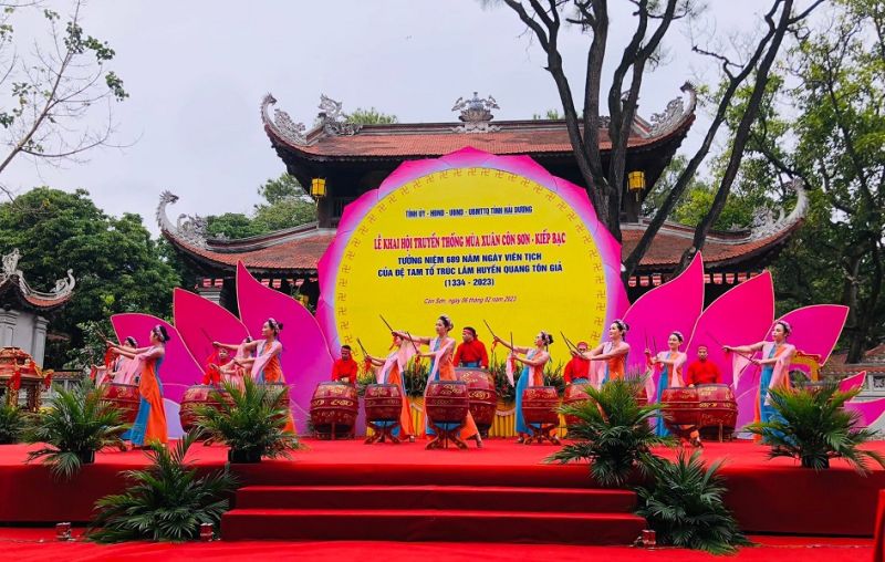 Lễ hội mùa xuân Côn Sơn - Kiếp Bạc năm 2023