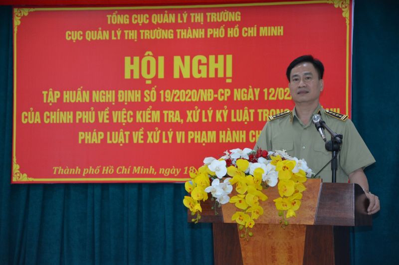 Ông Trương Văn Ba - Cục trưởng Cục Quản lý thị trường TPHCM bị kỷ luật do sai phạm