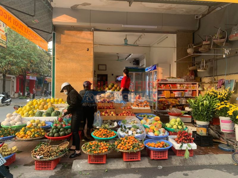Gian hàng bán tại chợ Điện Biên, TP. Thanh Hoá