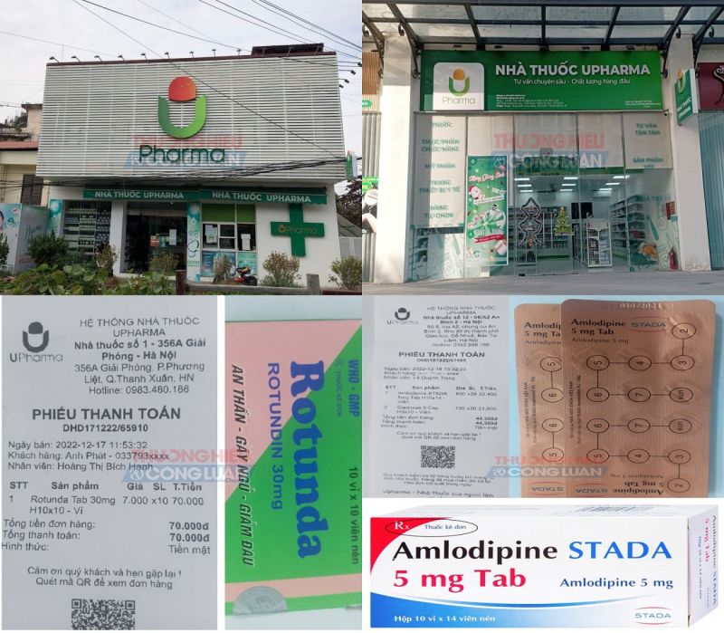 Vào ngày 19/12/2022, Thương hiệu & Công luận có bài phản ánh: Nhiều Nhà thuốc mang thương hiệu UPHARMA tại Hà Nội bán 