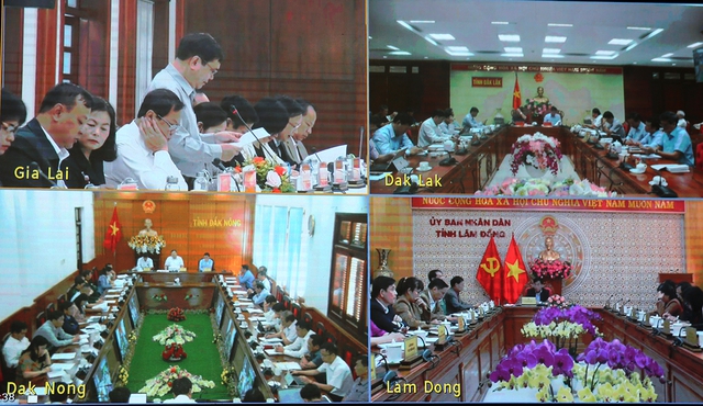 Đại diện các tỉnh trao đổi tại Hội nghị. Ảnh VGP/Hải Minh
