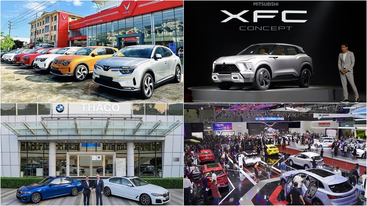 Tháng đầu năm 2023, doanh số thị trường ô tô giảm 44%