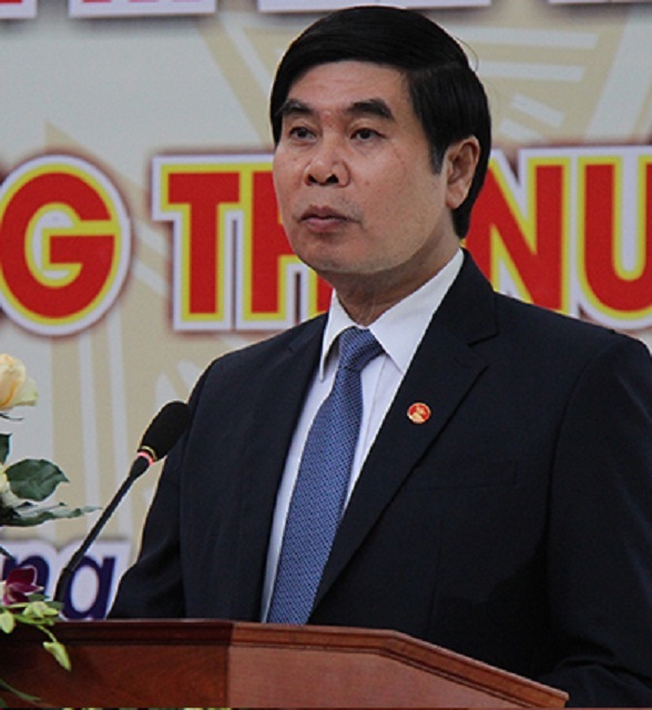 Ông Lâm Hải Giang phát biểu tại buổi lễ.