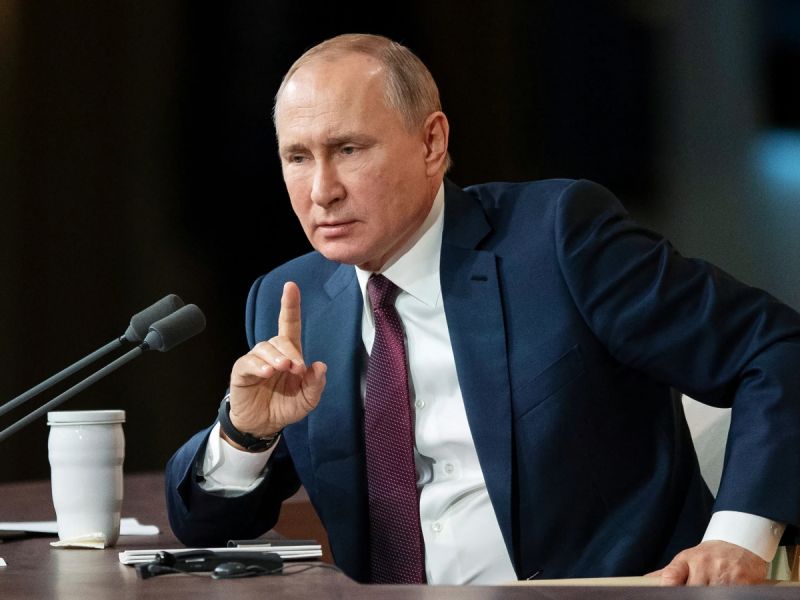 Tổng thống Nga Vladimir Putin. Ảnh: New Yorker