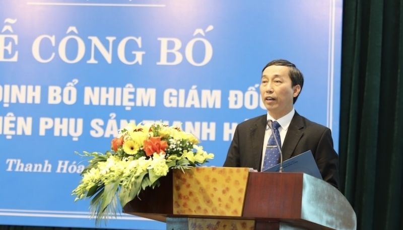 Phát biểu nhận nhiệm vụ mới, ông Hoàng Văn Việt