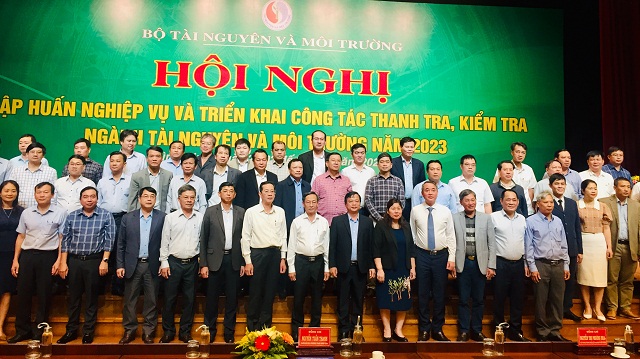 Hội nghị tập huấn nghiệp vụ thanh tra, kiểm tra về tài nguyên và môi trường